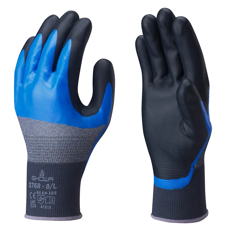 SHOWA 376R Oil Resistant Breathable Glove (10 pairs set)