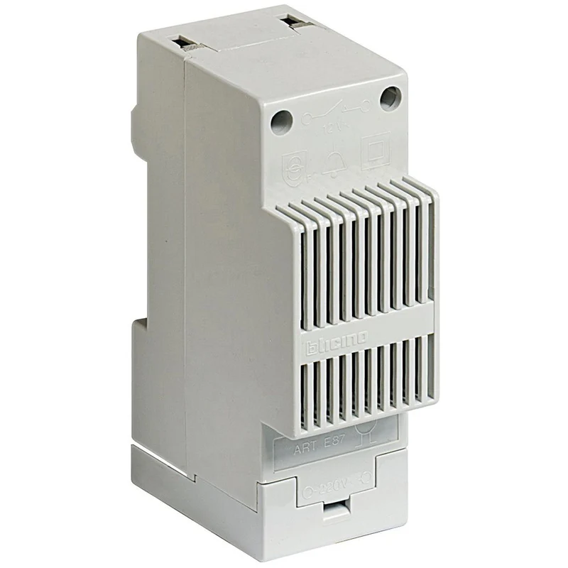 Ronzatore con Trasformatore di Sicurezza 230/12V Bticino BTDIN – E87