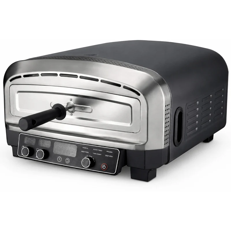 Forno Pizza XXL Professionale Cottura 2 Minuti 2200W 20L Pietra Refrattaria