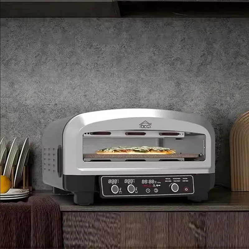 Forno Pizza XXL Professionale Cottura 2 Minuti 2200W 20L Pietra Refrattaria
