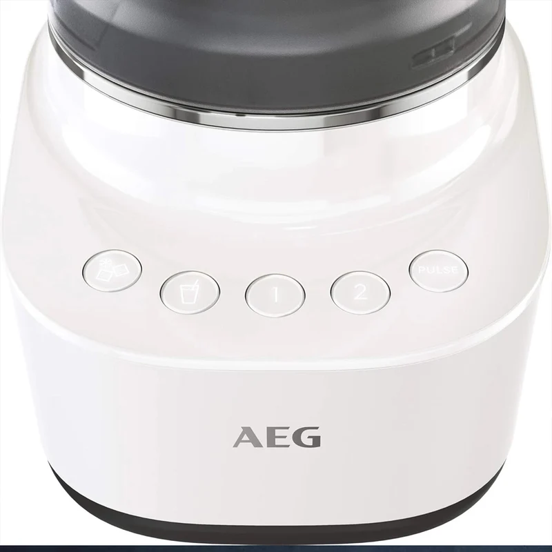 Frullatore 2 Programmi con Lame in Acciaio Inox Tritatutto 0.6L Mixer Compatto