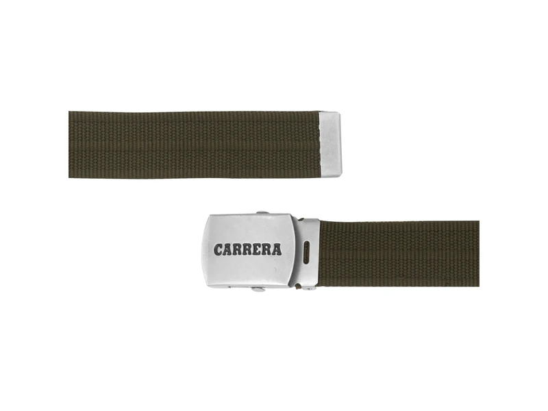 Cintura Carrera 3,5cm verde militare taglia XL
