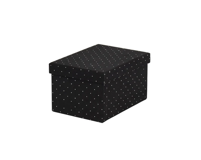Scatola Rivestita Nera 28x20x15,5 Cm