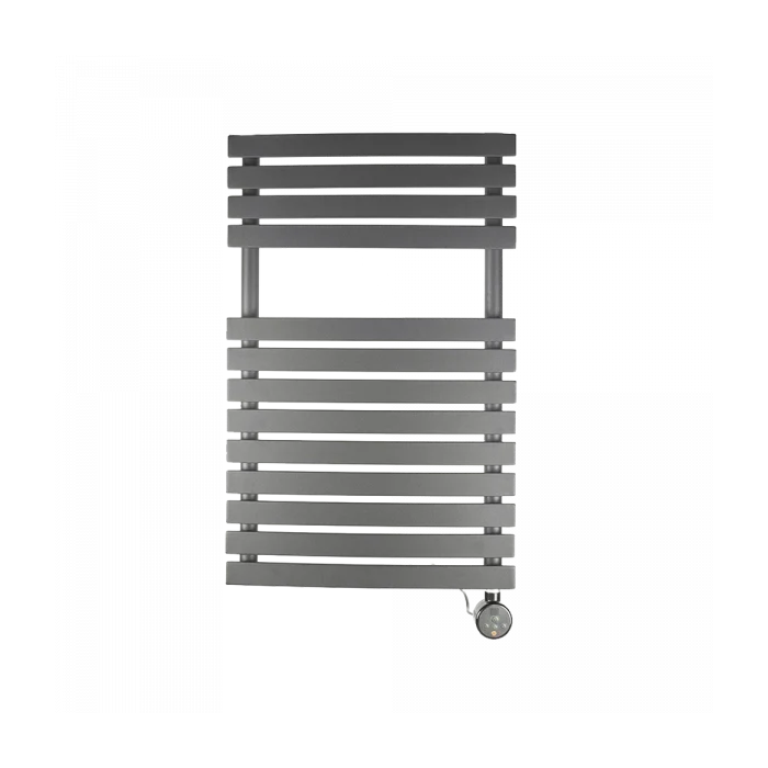 Scaldasalviette Elettrico Farho Nova Deco Little 400W Bianco/Antracite/Cromato