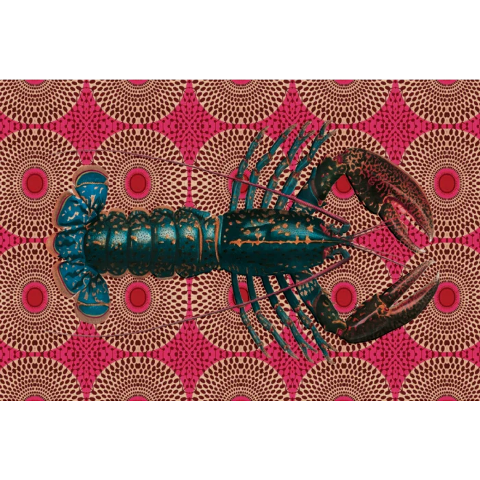 Tovaglietta All'Americana Plastica Fish Lobster 44x30 cm