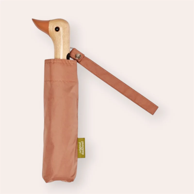Ombrello Compatto Pieghevole D 113 cm Mousse Mocha