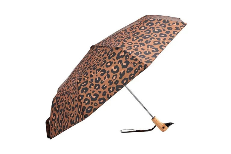 Ombrello Pieghevole Duckhead Leopardato 5x7x35 cm