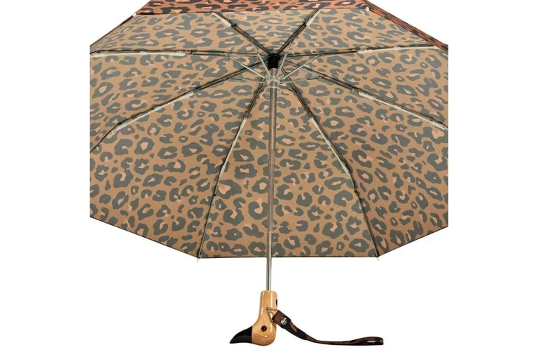 Ombrello Pieghevole Duckhead Leopardato 5x7x35 cm