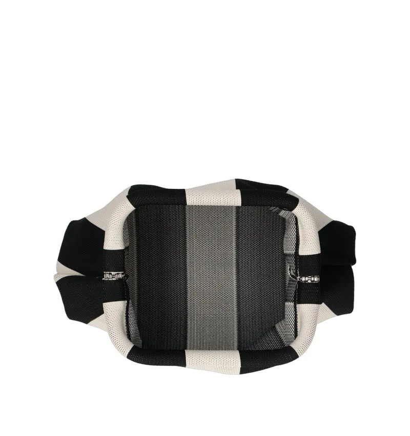 Pochette Donna 32x17x17,3 cm Nero Bianco