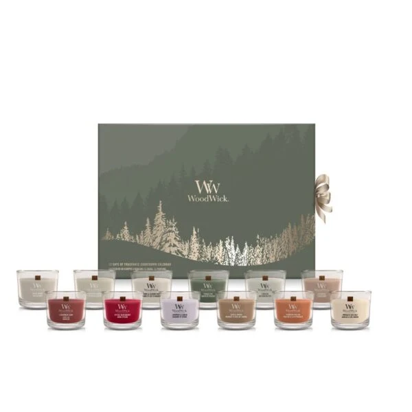 Cofanetto Regalo 12 Candele 12 Giorni di Natale Woodwick