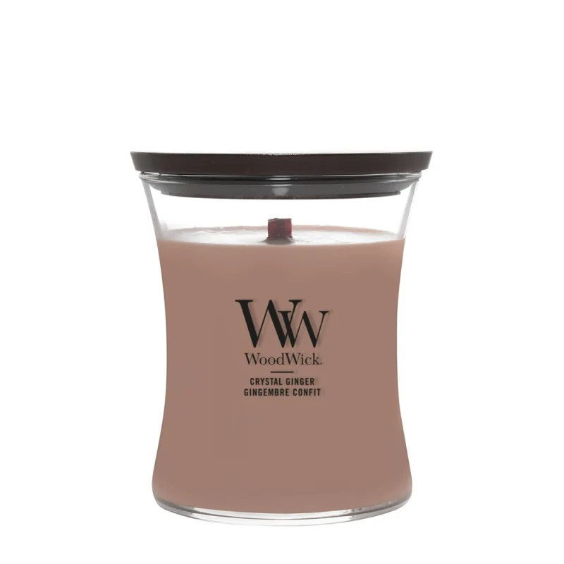 Candela Crystal Ginger Media 275g WoodWick