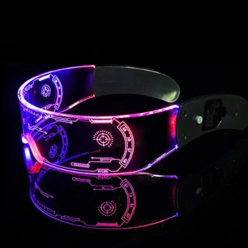 Ledbril met verlicht montuur – drie standen, acht kleuren of kleurwissel
