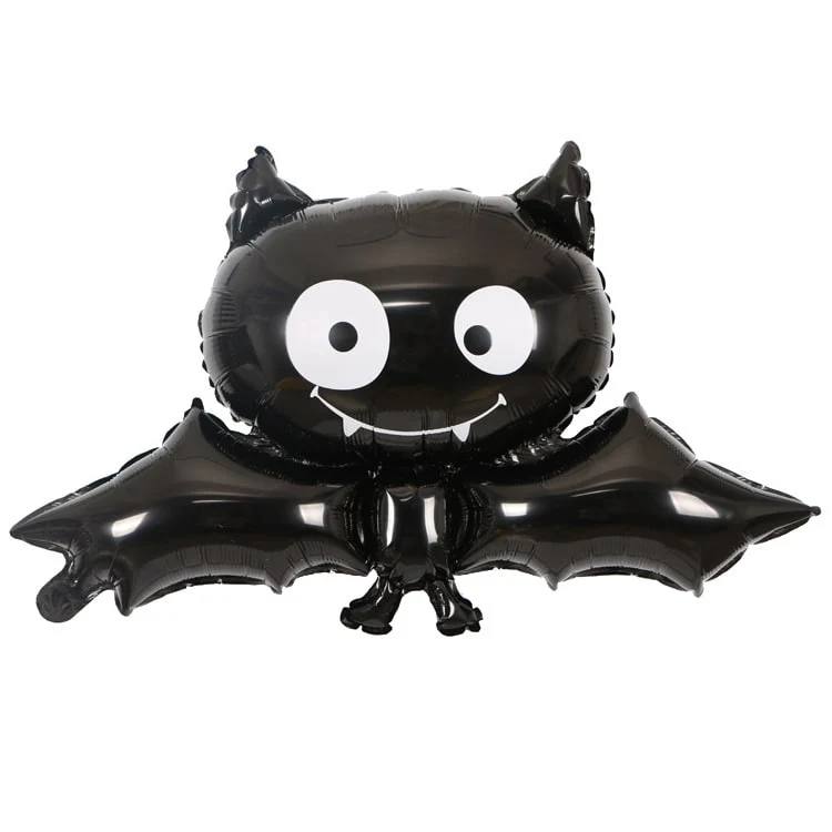 Halloween Foil Balloons Pumpkin Bat Decorative Garland for the Home