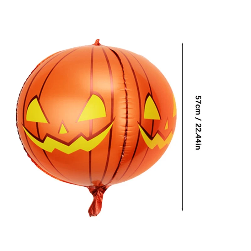 Halloween Inflatable Eyeball Balloon, Scary Foil Party Decoration
