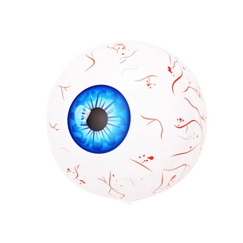 Halloween Inflatable Eyeball Balloon, Scary Foil Party Decoration