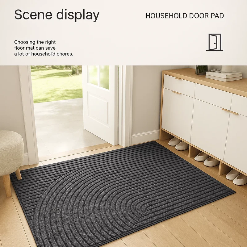 Reliable durable non-slip mat for entrances, terraces, and kitchens