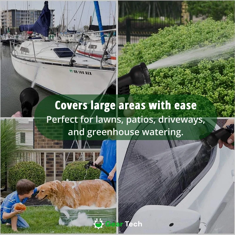 Powerful Stretchable Garden Hose for Outdoor Use