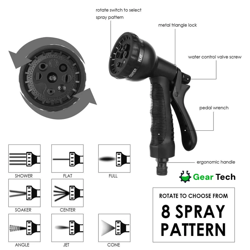 Powerful Stretchable Garden Hose for Outdoor Use
