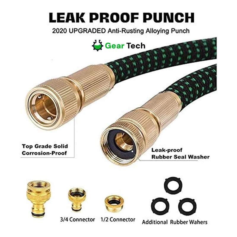 Powerful Stretchable Garden Hose for Outdoor Use