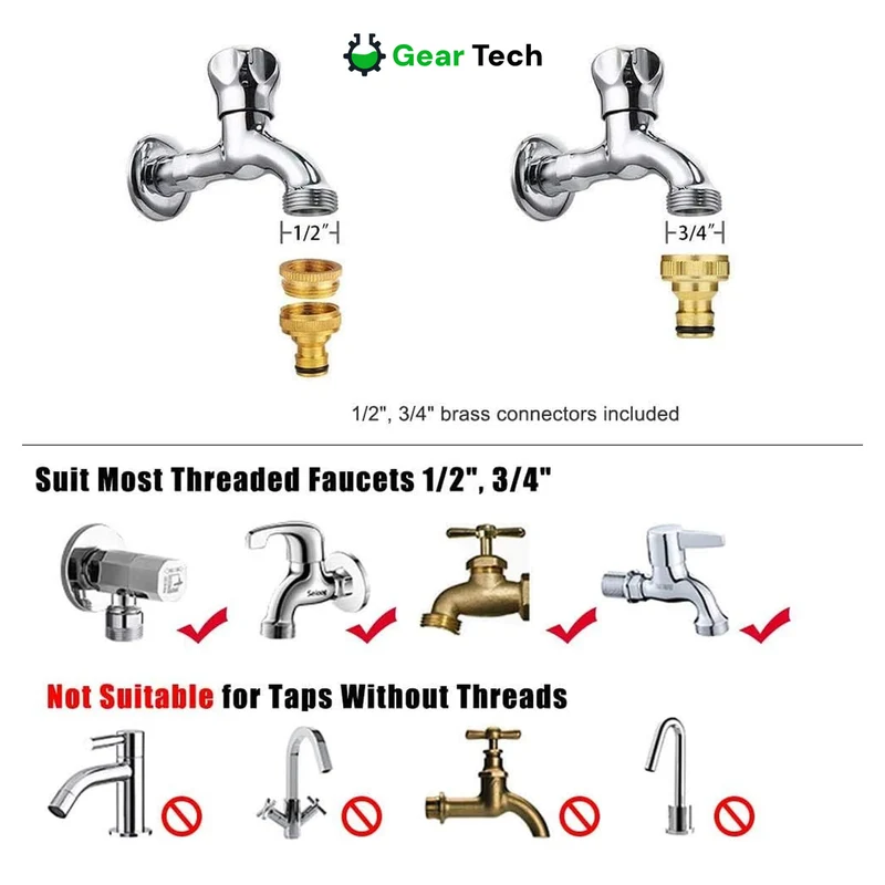 Powerful Stretchable Garden Hose for Outdoor Use