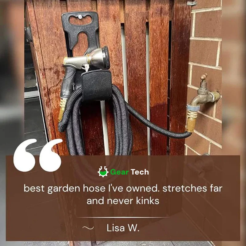 Powerful Stretchable Garden Hose for Outdoor Use