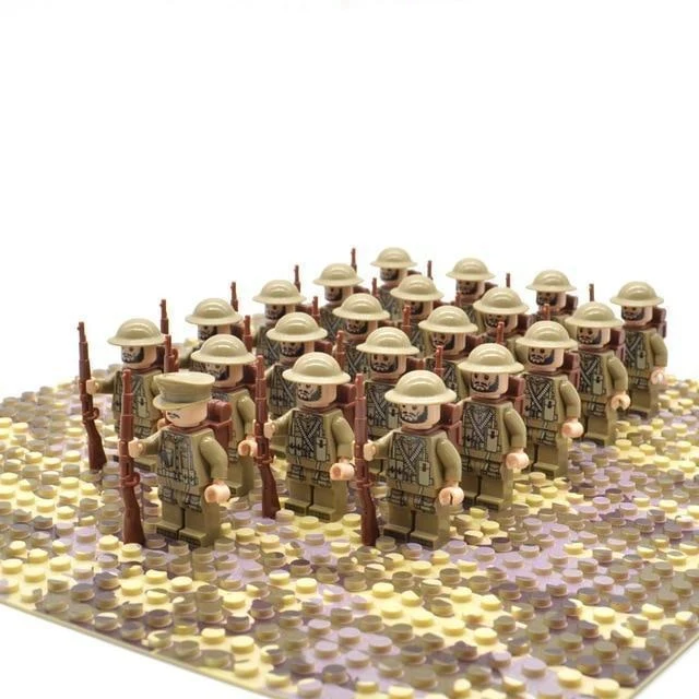 Creative Army Building Blocks – WORLD WAR II, 21 Pieces/Army Building Blocks