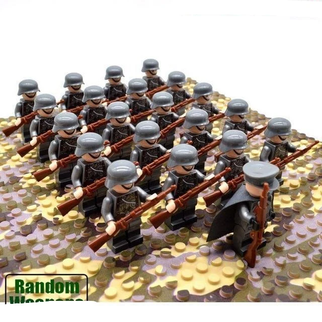 Creative Army Building Blocks – WORLD WAR II, 21 Pieces/Army Building Blocks