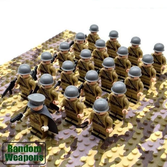 Creative Army Building Blocks – WORLD WAR II, 21 Pieces/Army Building Blocks