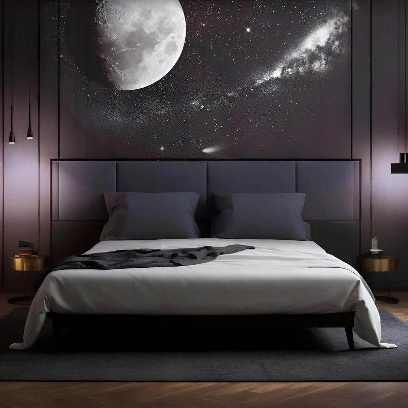 AstroGlow Projectorlamp – Sterrenhemel projector met 19 patronen & rustgevend LED-licht