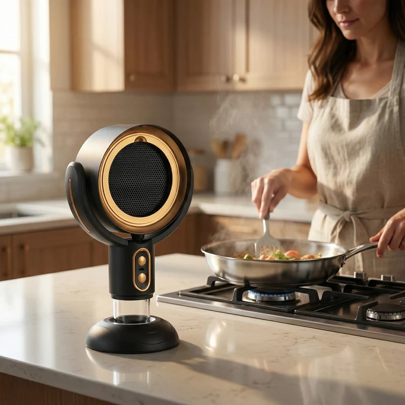 Airvo Rookdispenser – Compact rook- en geurabsorber met stille en energiezuinige werking