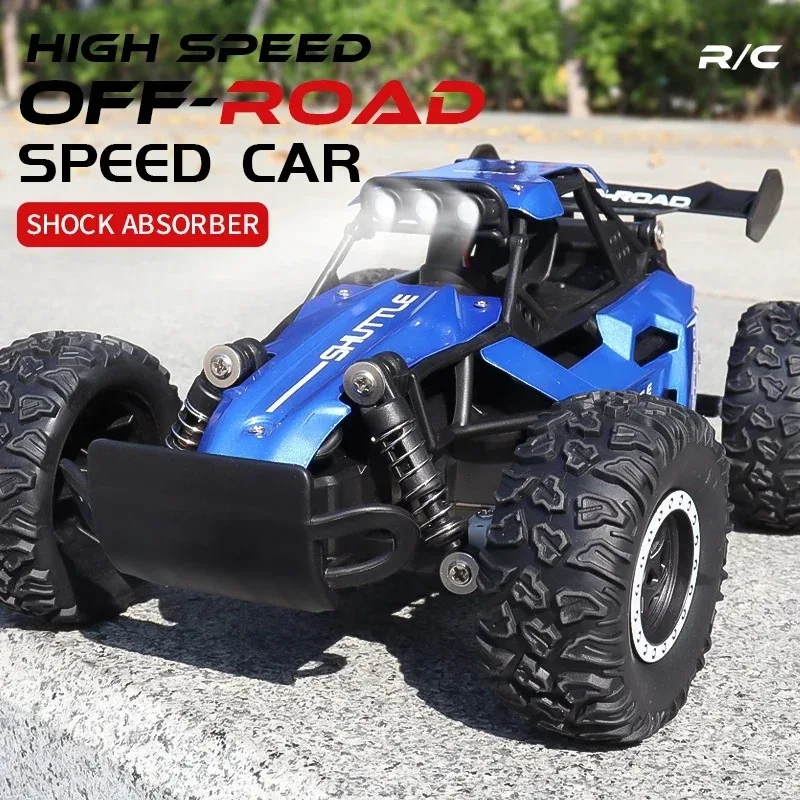 SpeedRacer X16 RC Auto – Snelheid tot 20 km/u met LED-Verlichting & 2WD Aandrijving