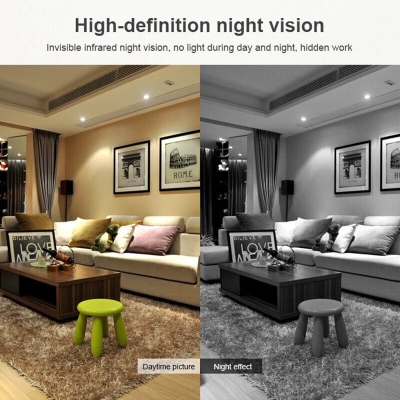 Wifi camera 1080p – Mini beveiligingscamera met nachtzicht en bewegingsdetectie