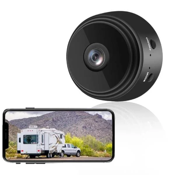Auralis HD Achteruitrijcamera – Draadloos, 720P Beeld & 360° Verstelbaar
