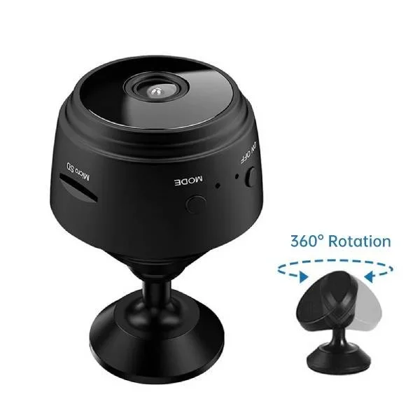 Auralis HD Achteruitrijcamera – Draadloos, 720P Beeld & 360° Verstelbaar