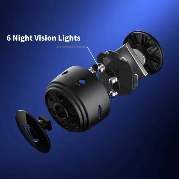 Auralis HD Achteruitrijcamera – Draadloos, 720P Beeld & 360° Verstelbaar