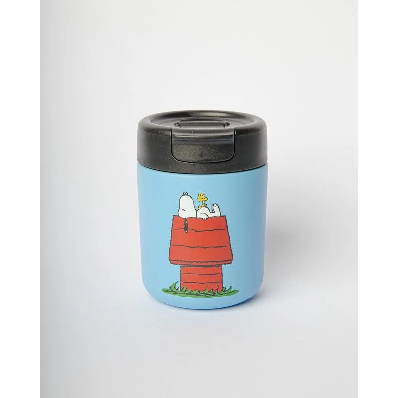 Tazza Termica 3D 350ml Snoopy Home Sweet Home Azzurro QUY CUP