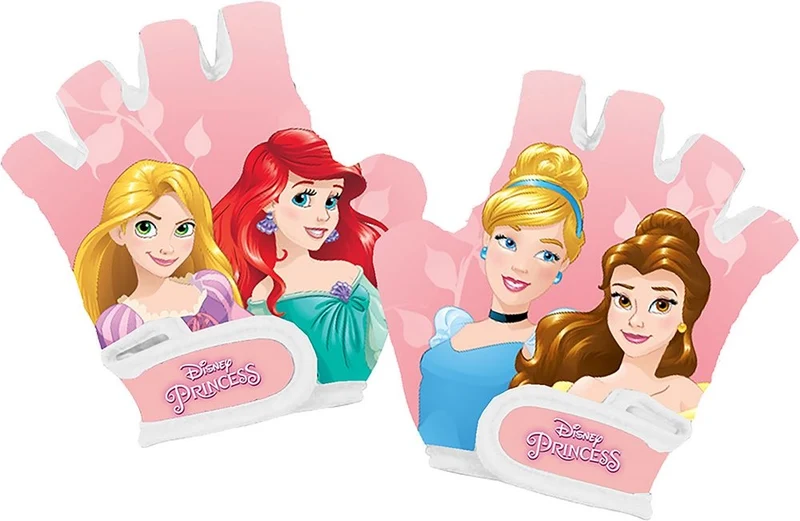 TATAWAY Guanti Disney Princess bicicletta con palmo rinforzato 4-8 anni TagliaxS