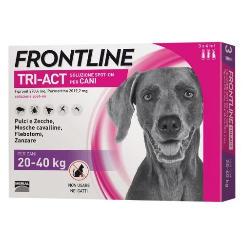 FRONTLINE TRI-ACT SPOT-ON L 20-40 KG 3 PIP