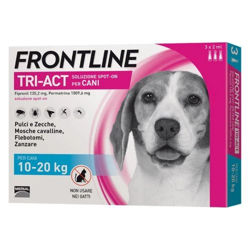 FRONTLINE TRI-ACT SPOT-ON M 10-20 KG 3 PIP