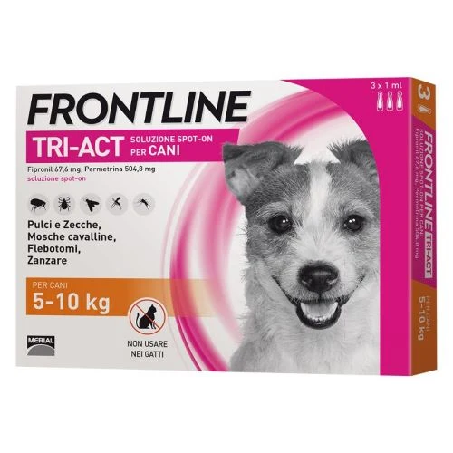FRONTLINE TRI-ACT SPOT-ON S 5-10 KG 3 PIP
