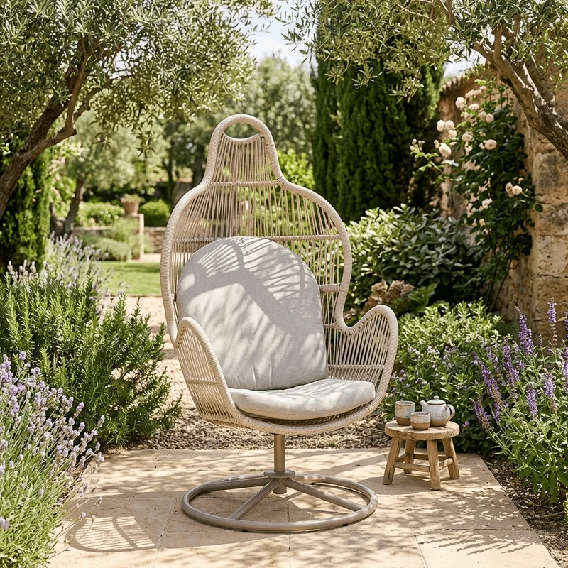 Poltrona rotante di design Rosmary – comfort ed eleganza per ogni ambiente