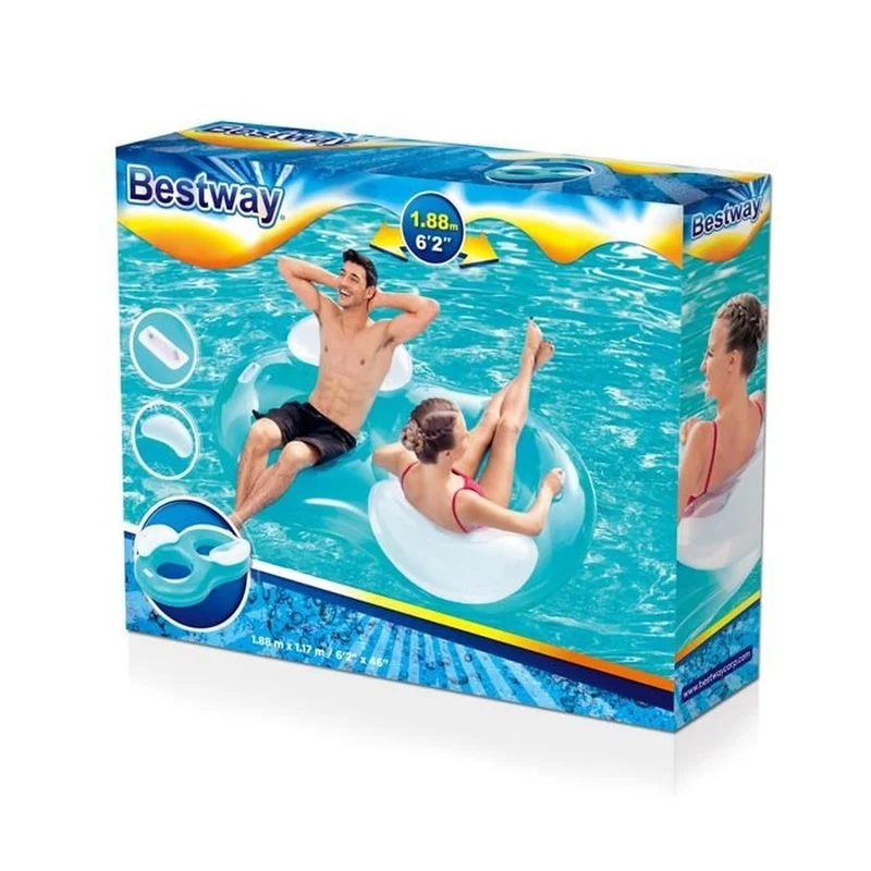 Bestway Poltrona Doppia C/Schienale 188X117 Cm