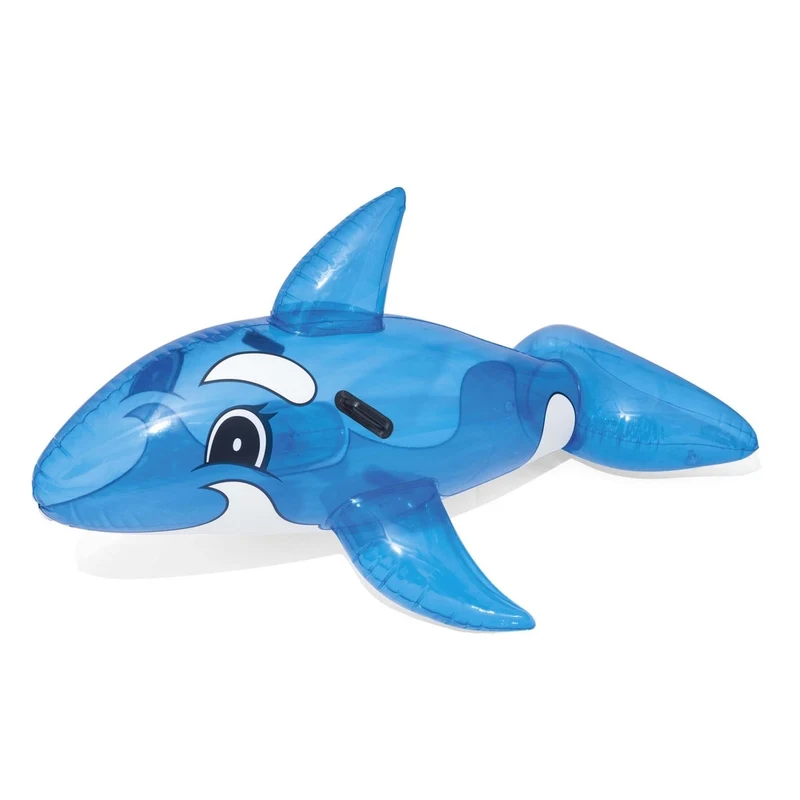 Bestway Cavalcabile Orca Trasparente Grande 157X94Cm