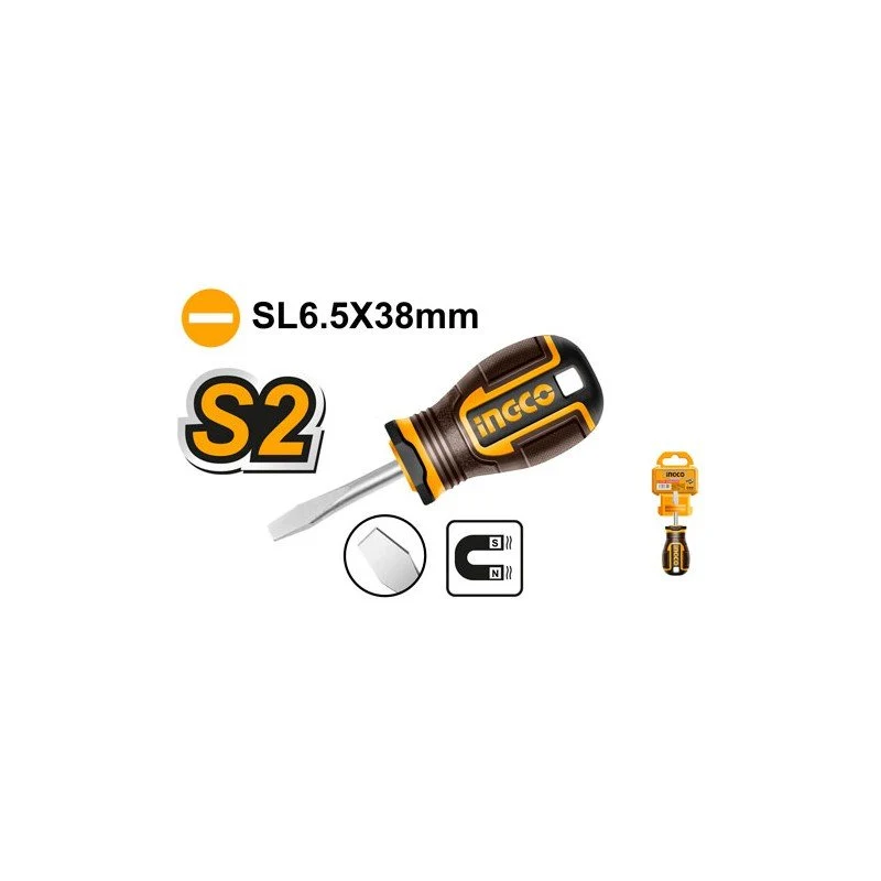 Cacciavite a Taglio SL6.5 Lama 38 mm Magnetico
