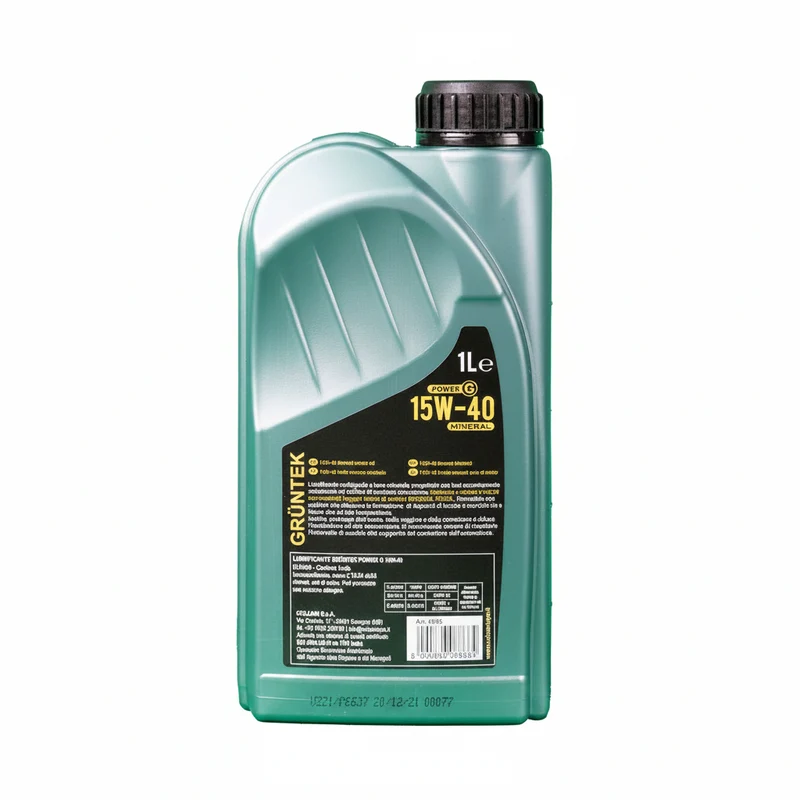 Gruntek Olio Power G 15W40 Mineral 1L