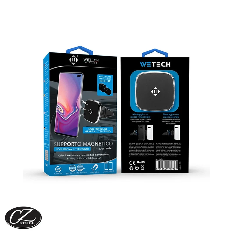 Wetech Supporto Auto Magnetico