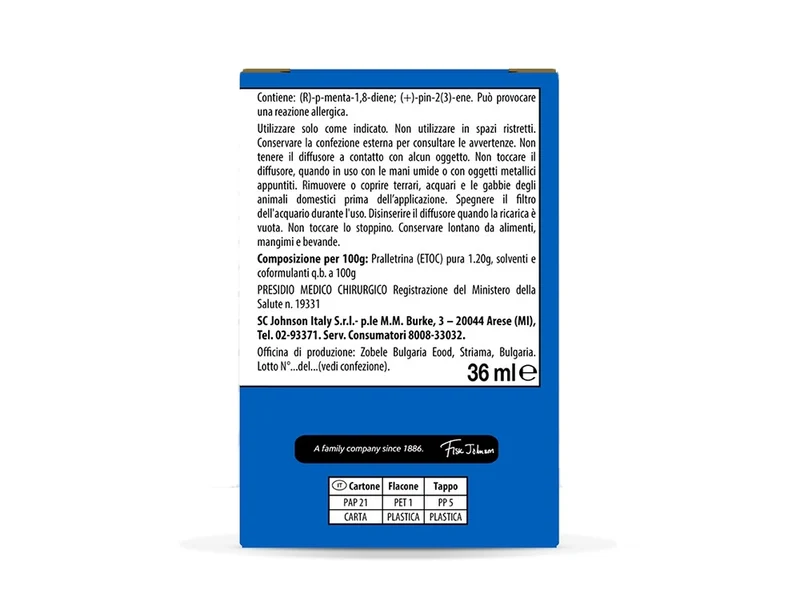 Raid Liquido Ricarica Eucalipto 60 Notti