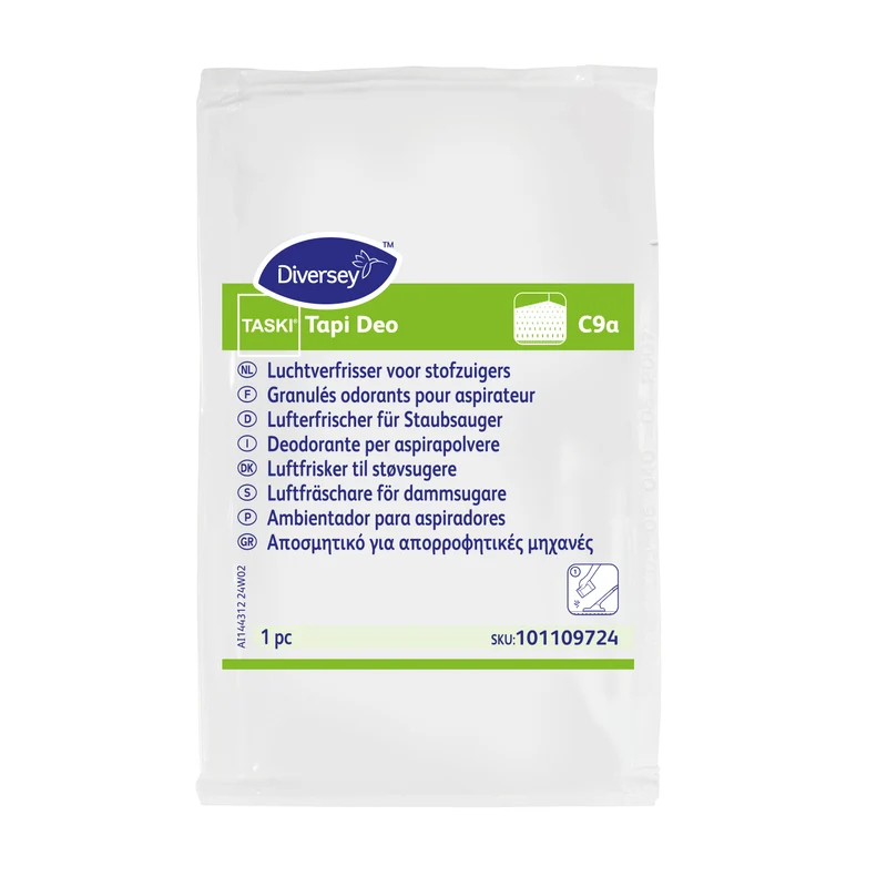 Deodorante per aspirapolvere e battitappeto Diversey TASKI Tapi Deo 40 pezzi DISPONIBILE IN 7 GIORNI LAVORATIVI