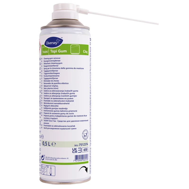 Spray per la rimozione del chewing-gum Diversey TASKI Tapi Gum C4q 500 ml DISPONIBILE IN 7 GIORNI LAVORATIVI
