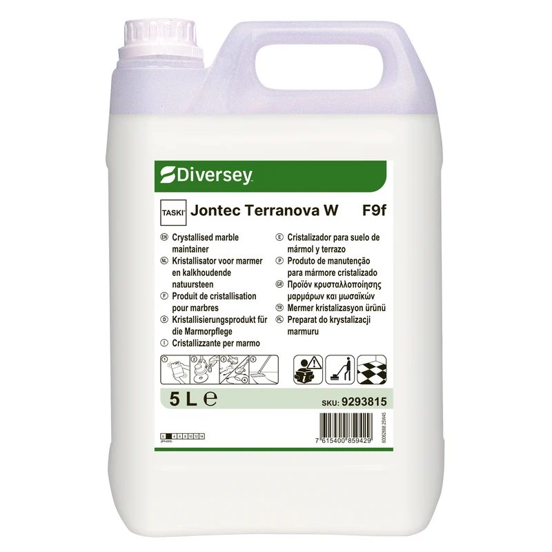 Cristallizzante per marmo Diversey TASKI Jontec Terranova W F9f 2x5 litri DISPONIBILE IN 7 GIORNI LAVORATIVI